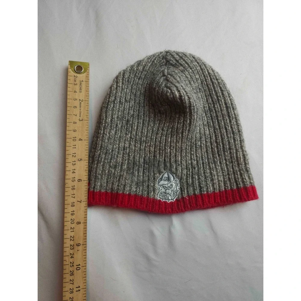 UGA Georgia Bulldogs Beanie Hat OSFM Knit Sporty Athleisure College Streetwear